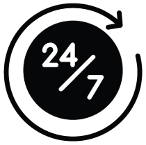 24/7 Availability 